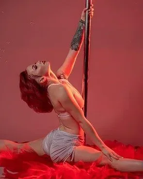Missi Milli, instructor at Pole Fitness Studio