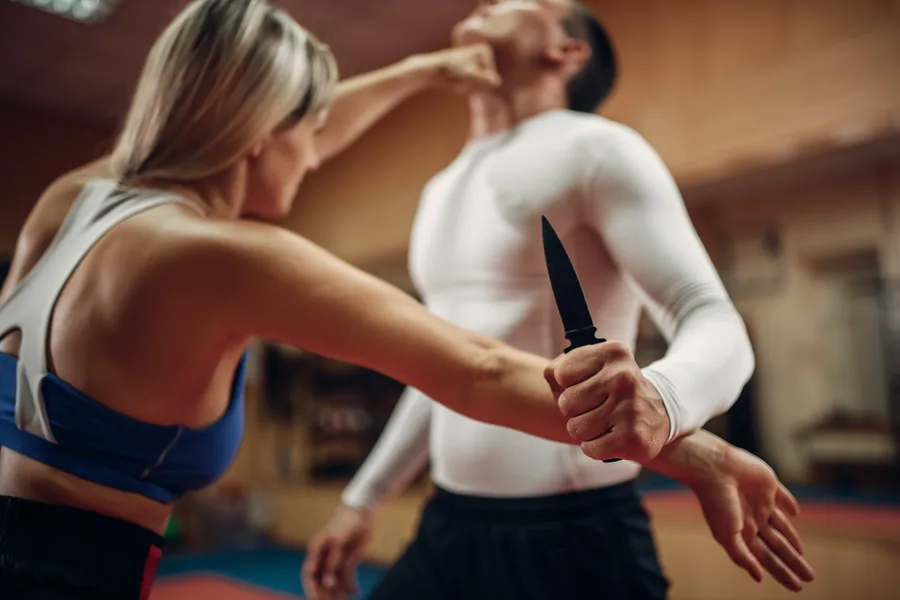 Escape & Self-Defense class at Pole Fitness Studio Las Vegas